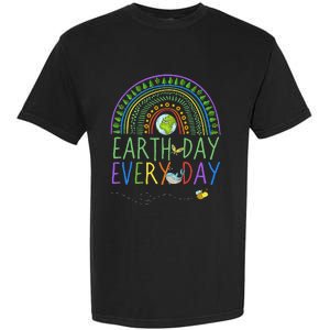 Pretty Earth Day Every Day Rainbow with Trees Earth Day Garment-Dyed Heavyweight T-Shirt