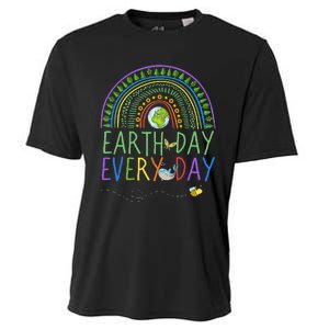 Pretty Earth Day Every Day Rainbow with Trees Earth Day Cooling Performance Crew T-Shirt