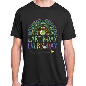 Pretty Earth Day Every Day Rainbow with Trees Earth Day Adult ChromaSoft Performance T-Shirt