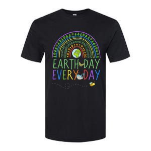 Pretty Earth Day Every Day Rainbow with Trees Earth Day Softstyle CVC T-Shirt