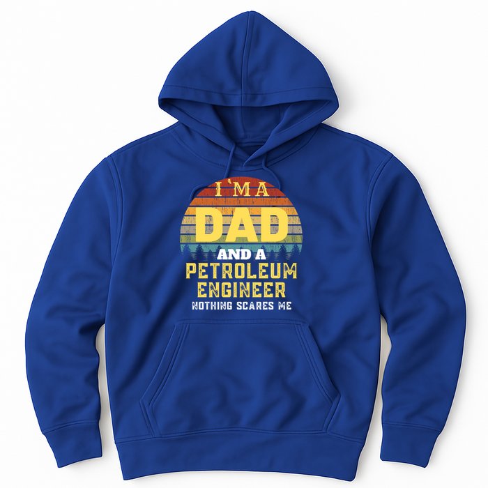 Petroleum Engineer Dad Vintage Gift Hoodie