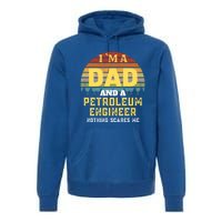 Petroleum Engineer Dad Vintage Gift Premium Hoodie