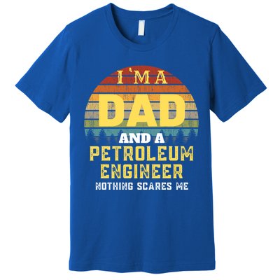 Petroleum Engineer Dad Vintage Gift Premium T-Shirt