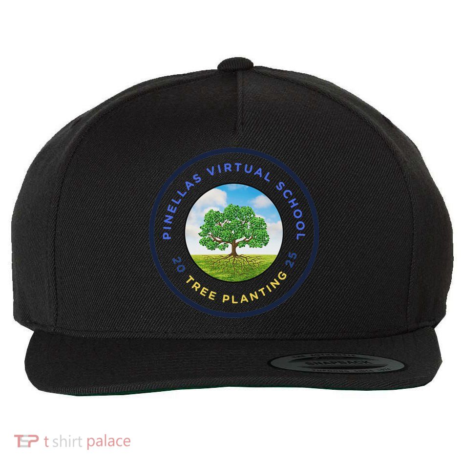 Pvs Earth Day Tree Planting Design Iii Wool Snapback Cap