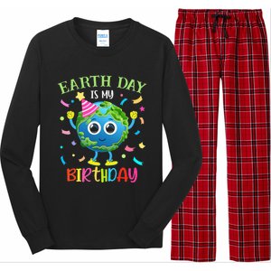 Pro Environment Earth Day is my Birthday Party Long Sleeve Pajama Set