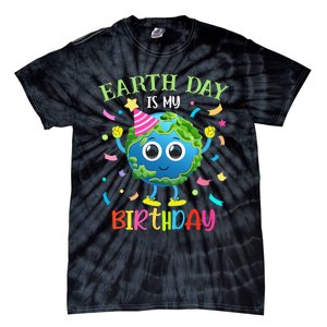 Pro Environment Earth Day is my Birthday Party Tie-Dye T-Shirt