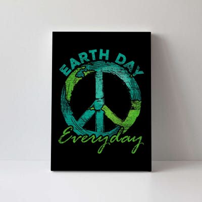 Piece Everyday Earth Day Canvas