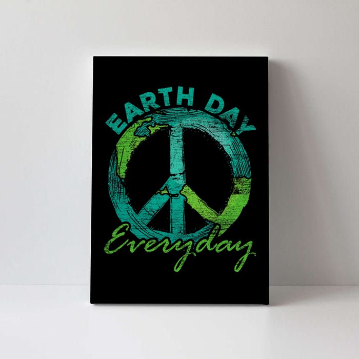 Piece Everyday Earth Day Canvas