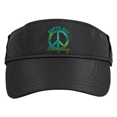 Piece Everyday Earth Day Adult Drive Performance Visor