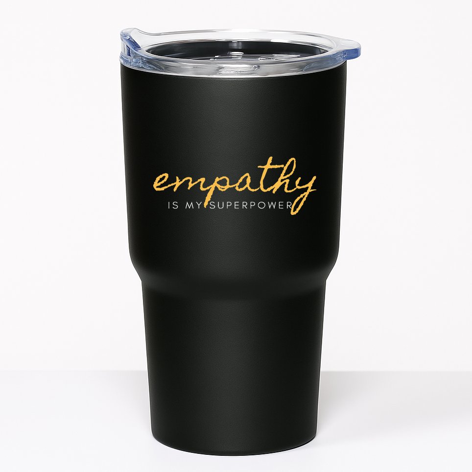 Psychic Empath Empathy Is My Superpower Compassion Chakra Tumbler