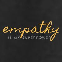 Psychic Empath Empathy Is My Superpower Compassion Chakra Microfiber Hand Towel
