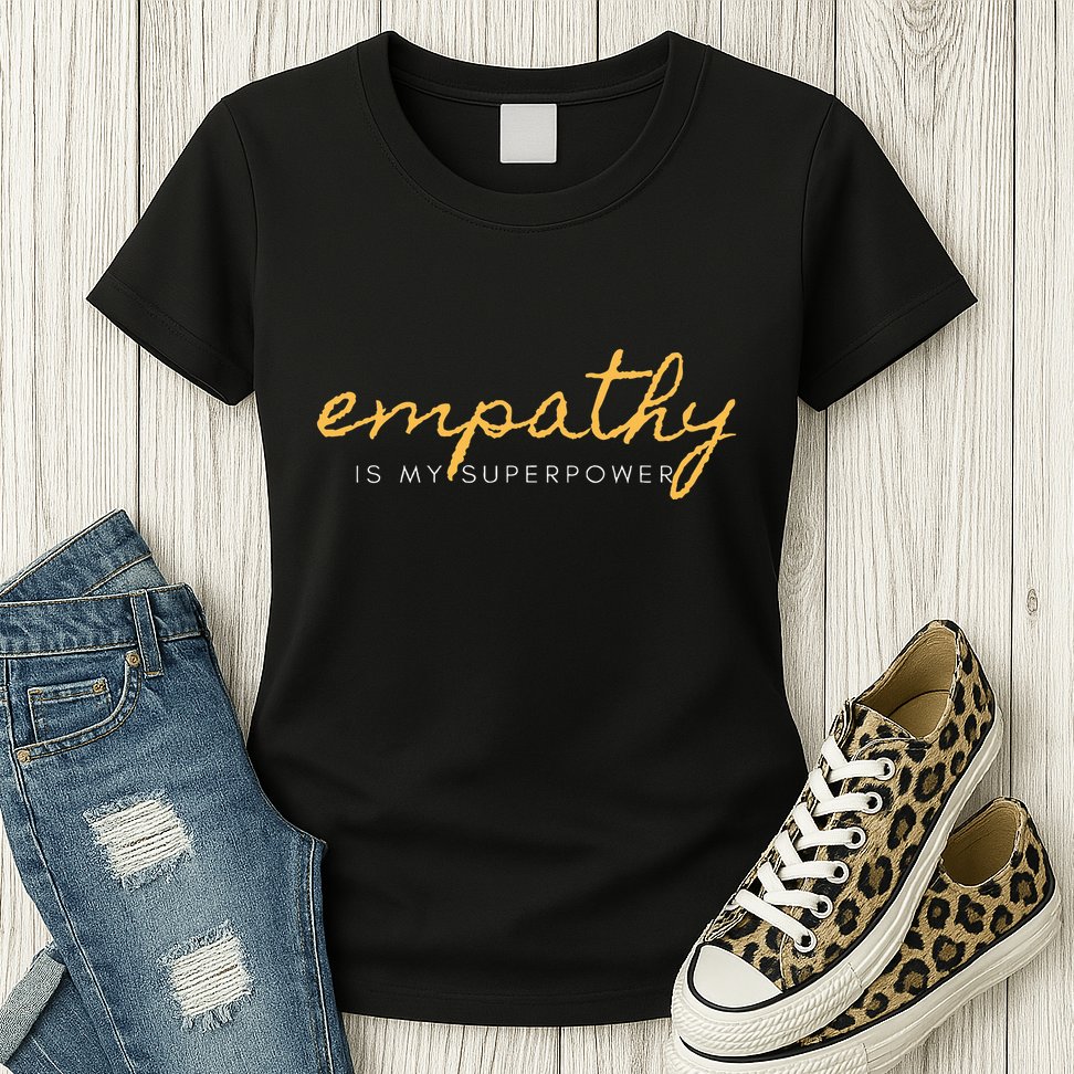Psychic Empath Empathy Is My Superpower Compassion Chakra Womens T-Shirt