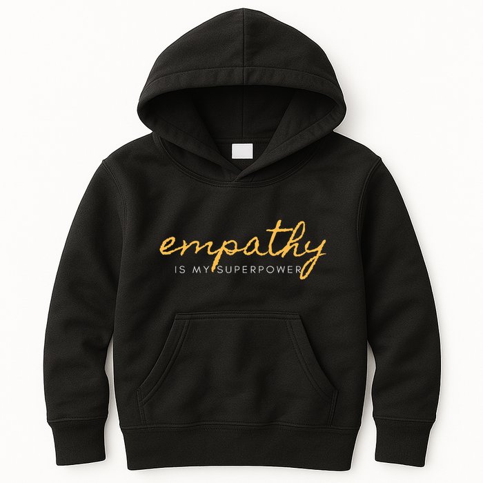Psychic Empath Empathy Is My Superpower Compassion Chakra Kids Hoodie