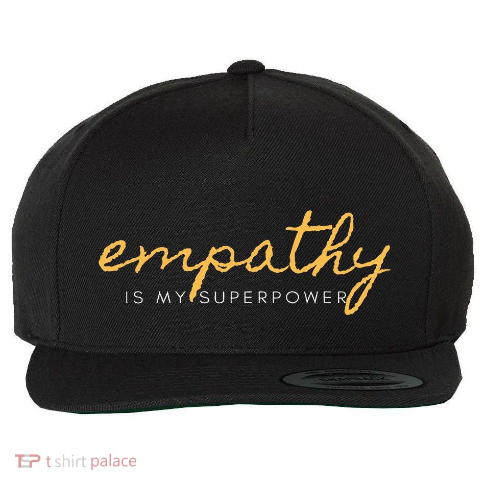 Psychic Empath Empathy Is My Superpower Compassion Chakra Wool Snapback Cap