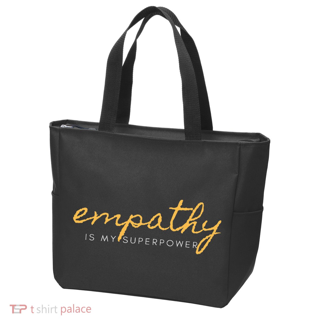 Psychic Empath Empathy Is My Superpower Compassion Chakra Zip Tote Bag