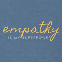 Psychic Empath Empathy Is My Superpower Compassion Chakra Garment-Dyed Sweatshirt