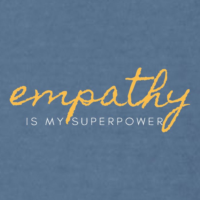 Psychic Empath Empathy Is My Superpower Compassion Chakra Garment-Dyed Sweatshirt