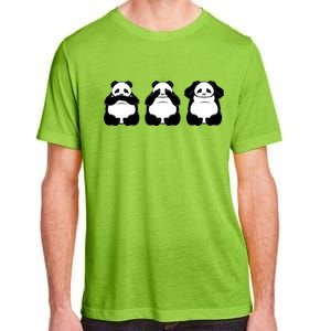 Peek A Boo Panda Adult ChromaSoft Performance T-Shirt