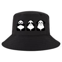 Peek A Boo Panda Cool Comfort Performance Bucket Hat