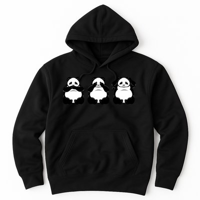 Peek A Boo Panda Hoodie
