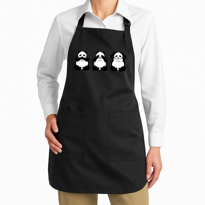 Peek A Boo Panda Apron