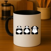 Peek A Boo Panda Mug