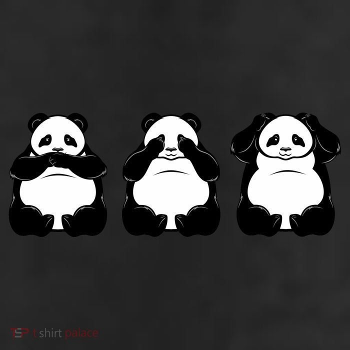 Peek A Boo Panda 25L Jumbo Tote