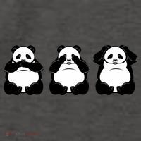 Peek A Boo Panda Vector Backpack