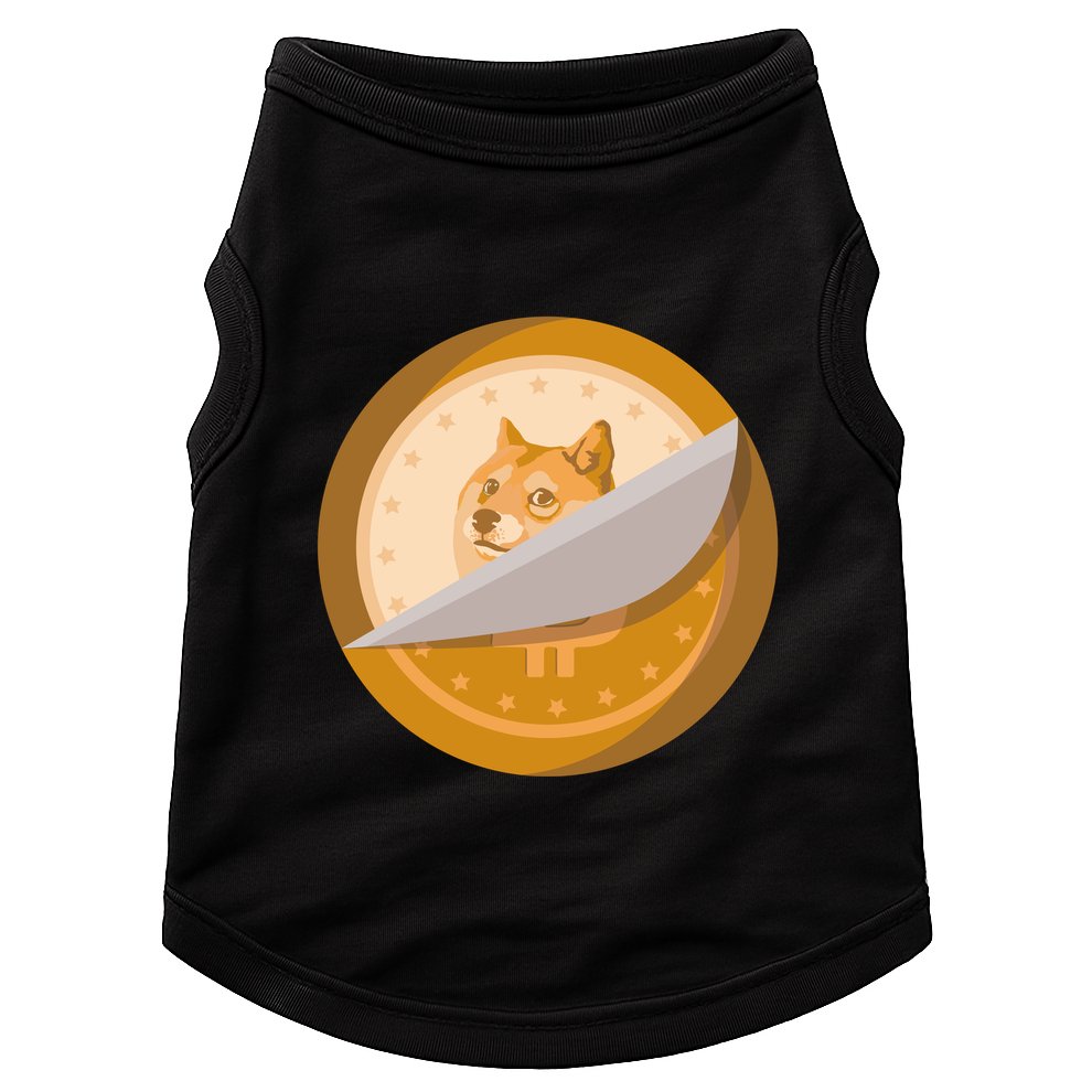 Peeled Off DogeCoin Doggie Tank