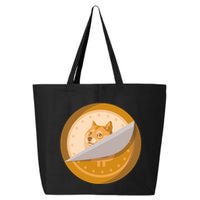 Peeled Off DogeCoin 25L Jumbo Tote