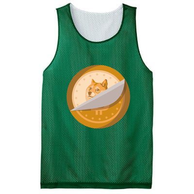 Peeled Off DogeCoin Mesh Reversible Basketball Jersey Tank