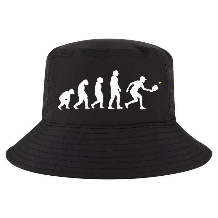 Pickleball Evolution Funny Pickleball Cool Comfort Performance Bucket Hat