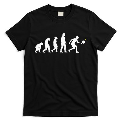Pickleball Evolution Funny Pickleball T-Shirt