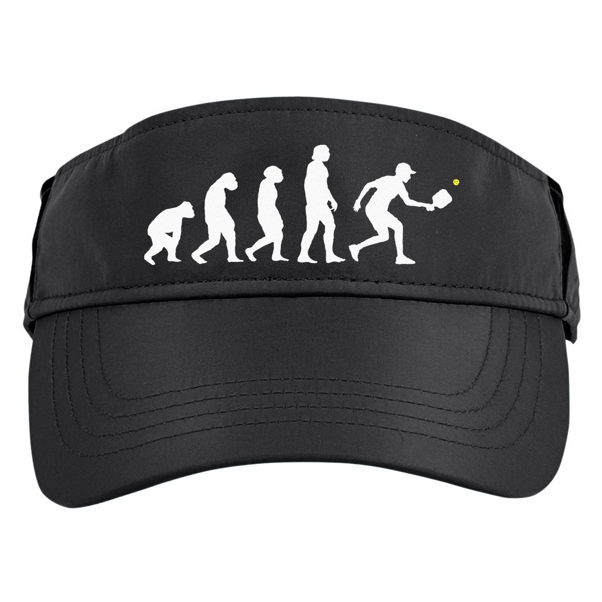 Pickleball Evolution Funny Pickleball Adult Drive Performance Visor