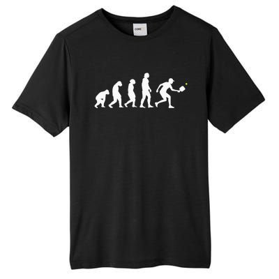 Pickleball Evolution Funny Pickleball Tall Fusion ChromaSoft Performance T-Shirt