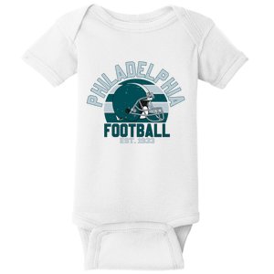 Philadelphia Eagle Football Est 1933 Team Supporter Baby Bodysuit