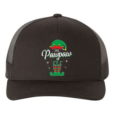 Pawpaw Elf Family Matching Christmas Group Gift Pajama Yupoong Adult 5-Panel Trucker Hat