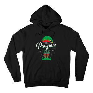 Pawpaw Elf Family Matching Christmas Group Gift Pajama Tall Hoodie