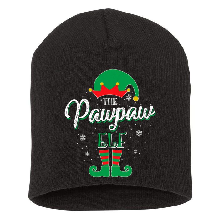 Pawpaw Elf Family Matching Christmas Group Gift Pajama Short Acrylic Beanie