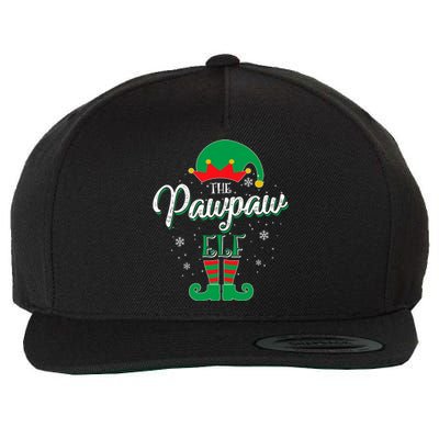 Pawpaw Elf Family Matching Christmas Group Gift Pajama Wool Snapback Cap