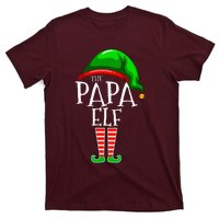 Papa Elf Family Matching Group Christmas Grandpa T-Shirt