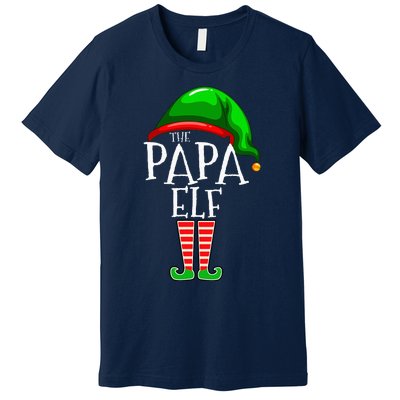 Papa Elf Family Matching Group Christmas Grandpa Premium T-Shirt