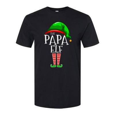 Papa Elf Family Matching Group Christmas Grandpa Softstyle CVC T-Shirt