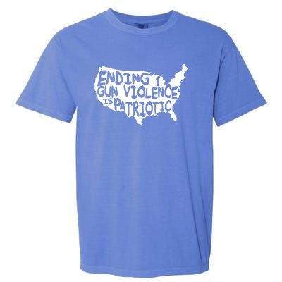 Peace Ending Gun Violence Is Patriotic Awareness Day Garment-Dyed Heavyweight T-Shirt