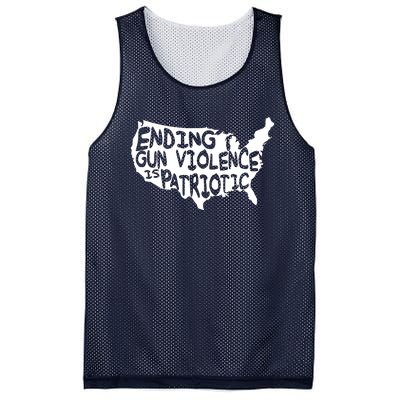 Peace Ending Gun Violence Is Patriotic Awareness Day Mesh Reversible Basketball Jersey Tank