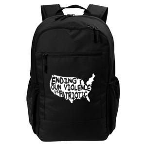 Peace Ending Gun Violence Is Patriotic Awareness Day Daily Commute Backpack