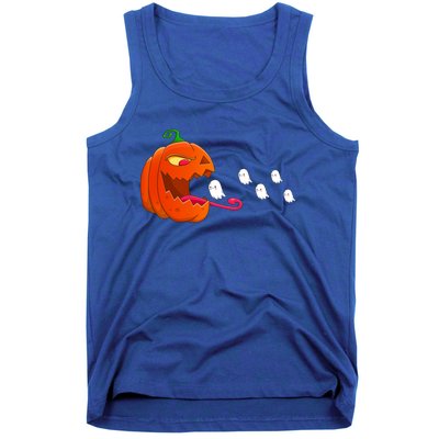 Pumpkin Eat Ghosts Funny Halloween Meaningful Gift Cool Gift Tank Top