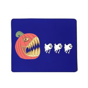 Pumpkin Eating Ghost Funny Halloween Gamer Great Gift Mousepad