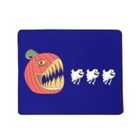 Pumpkin Eating Ghost Funny Halloween Gamer Great Gift Mousepad