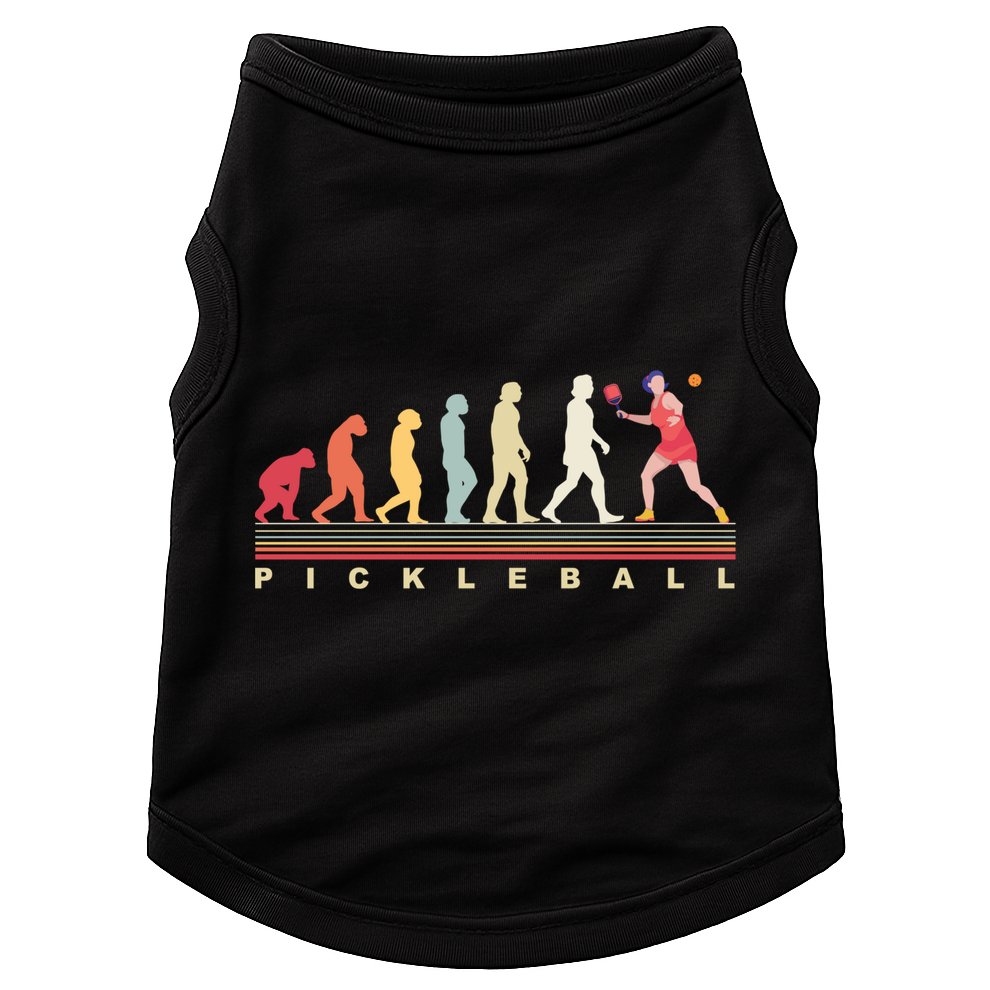 Pickleball Evolution Gift Doggie Tank